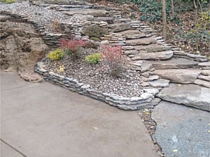 Creekstone Steps & Water Erosion